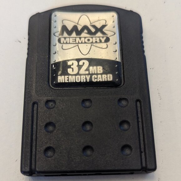 🎮 PS2 Sony 8MB Memory Card and Max Memory 32MB Card – Tested and Working 🎮 - Picture 2 of 2